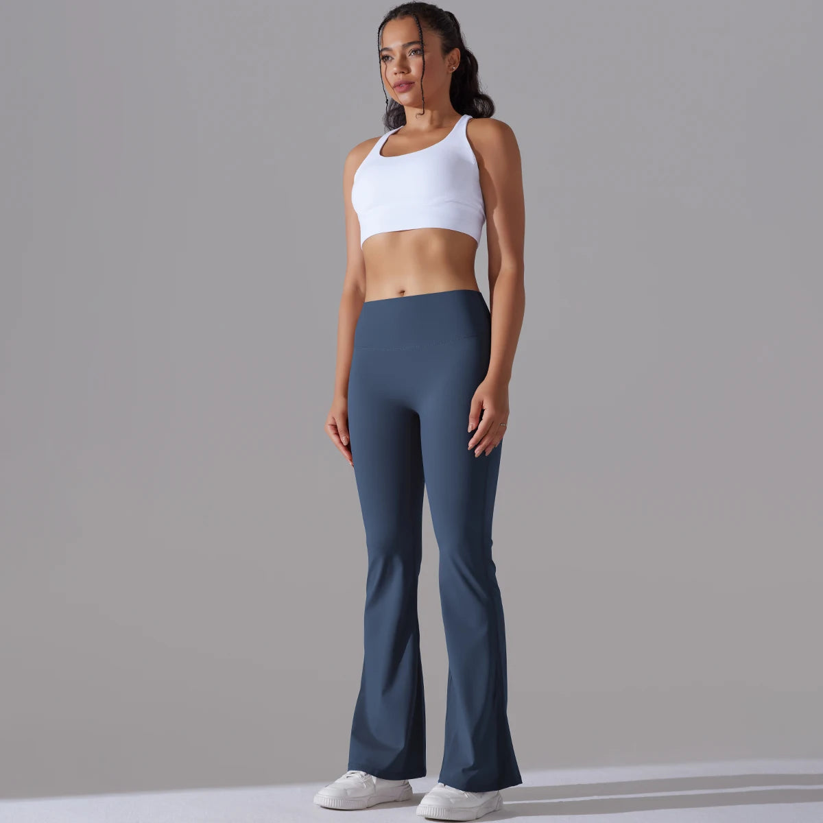 FlareFlow High-Waist Bell Bottom Yoga Pants