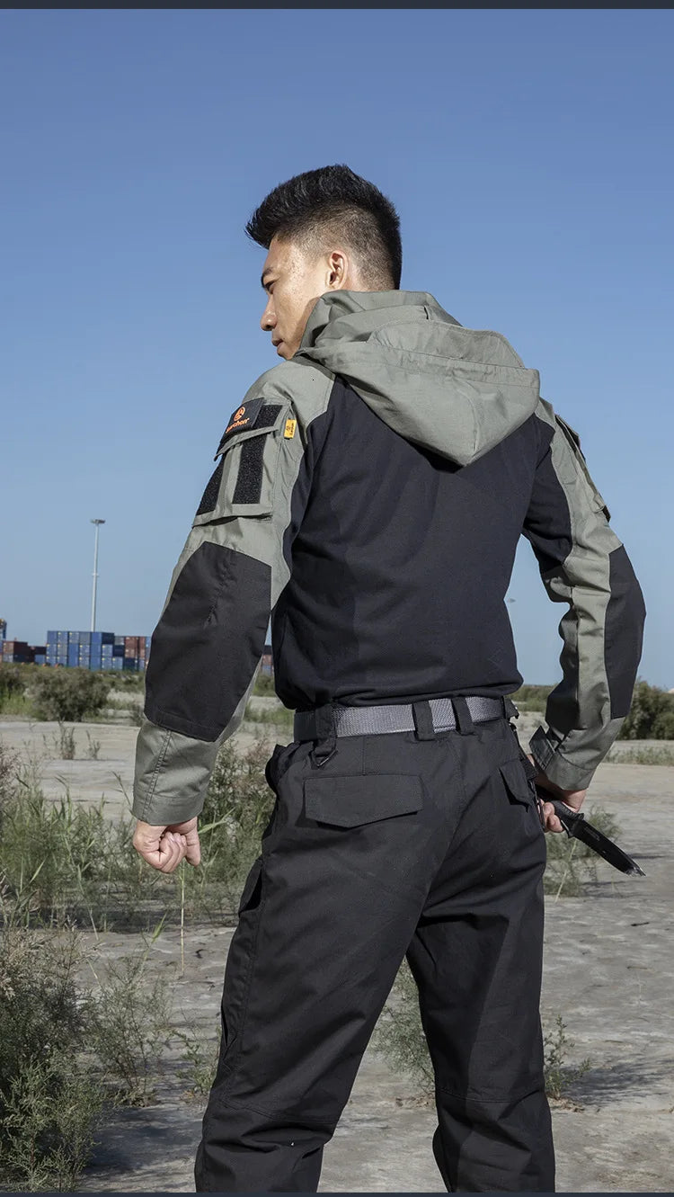 Stealth Elite Tactical Hooded Uniform LS