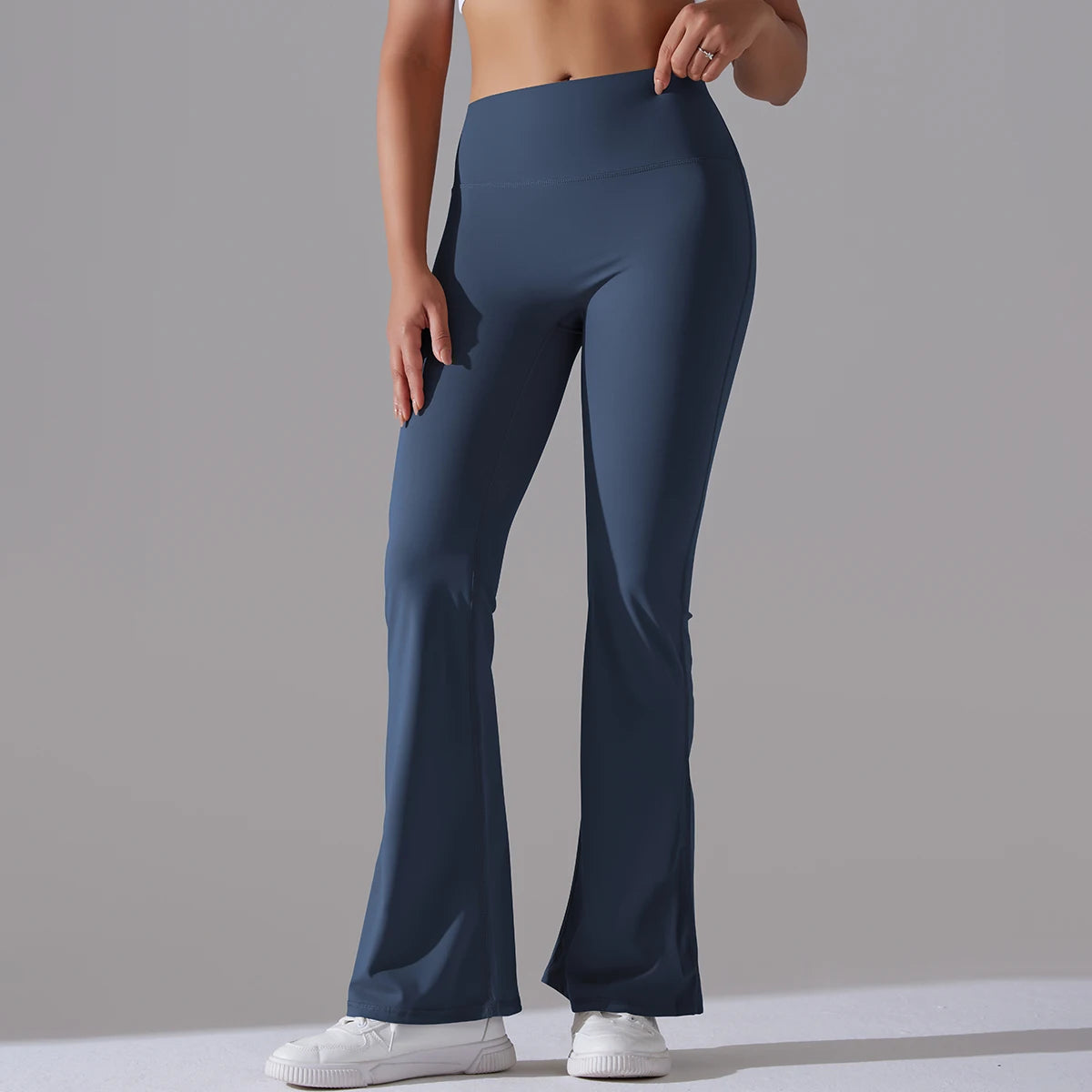 FlareFlow High-Waist Bell Bottom Yoga Pants