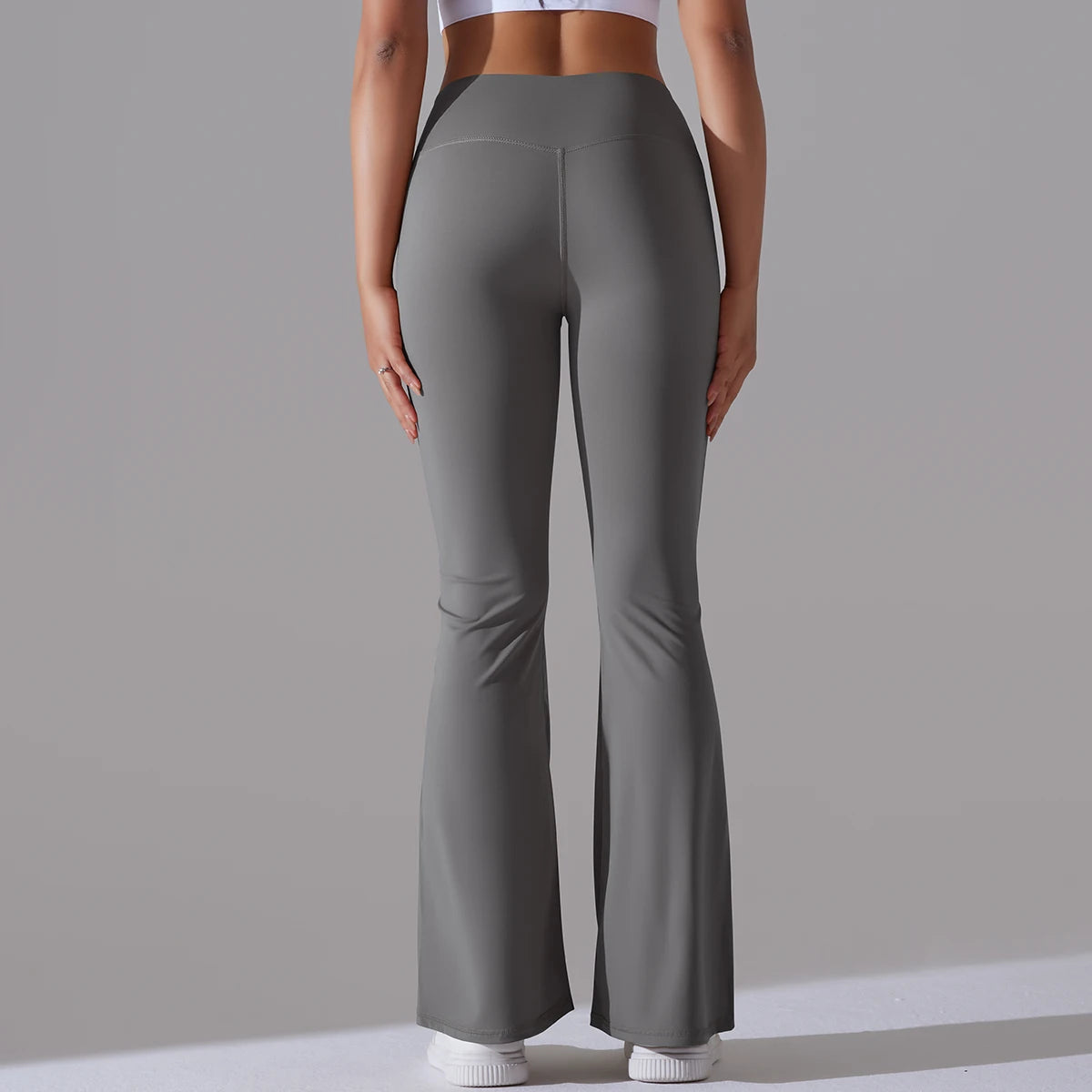 FlareFlow High-Waist Bell Bottom Yoga Pants