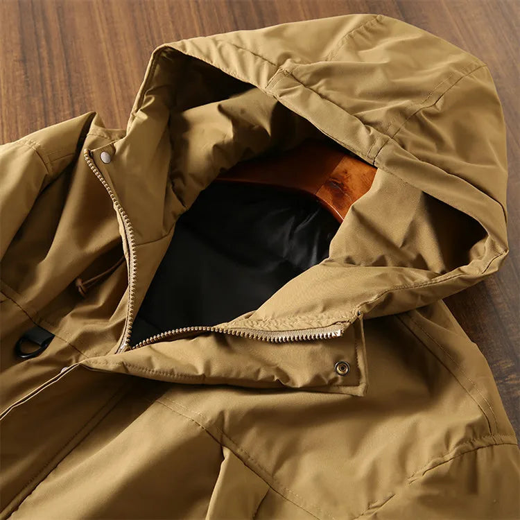 TacticalGuard Waterproof Military Hooded Jacket