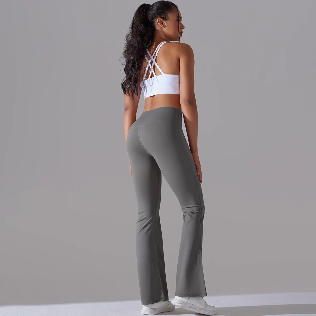 FlareFlow High-Waist Bell Bottom Yoga Pants