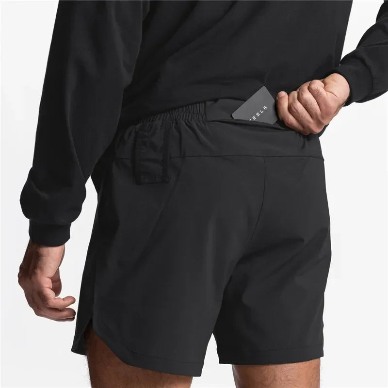 BreezeSwift Quick-Dry Outdoor Running Shorts