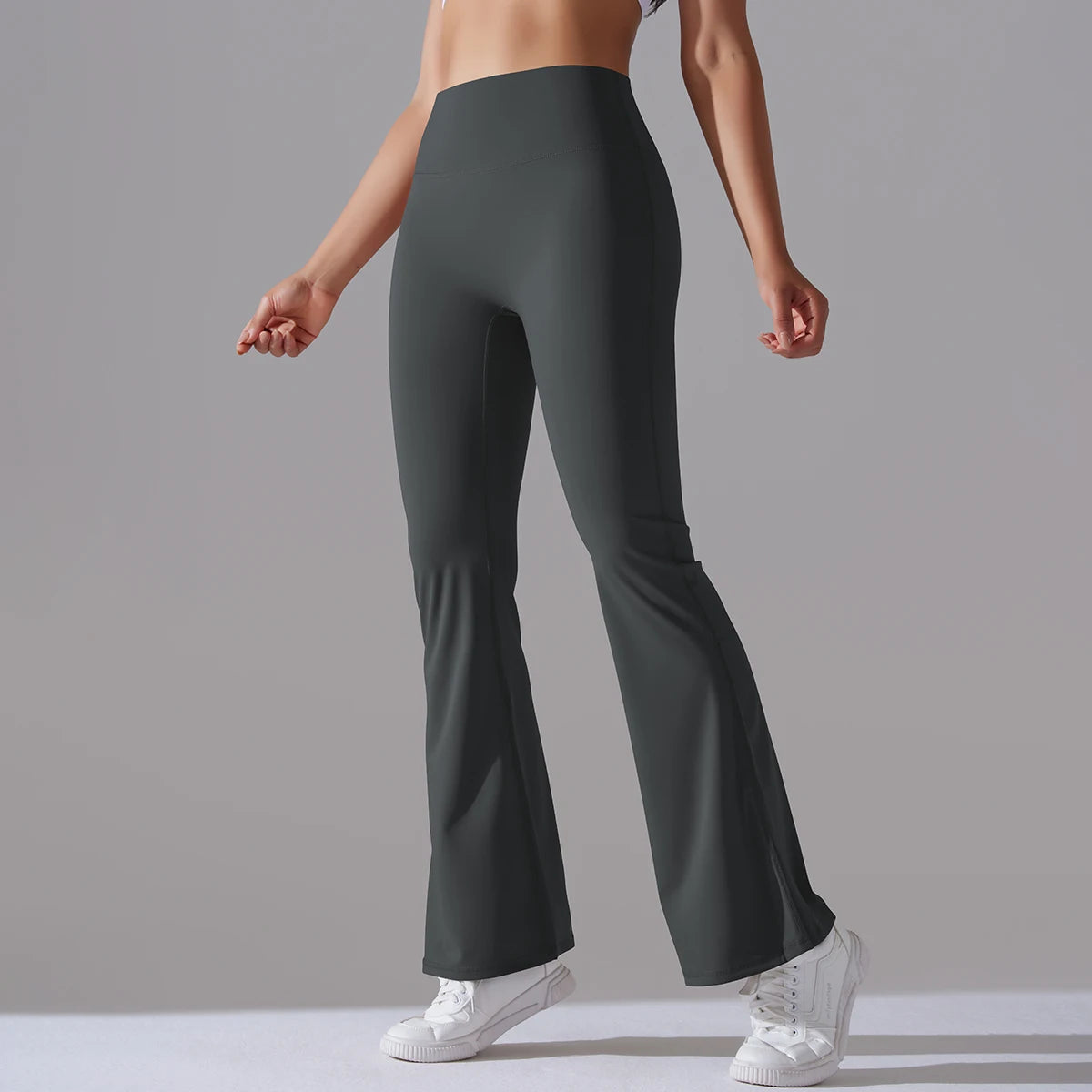 FlareFlow High-Waist Bell Bottom Yoga Pants