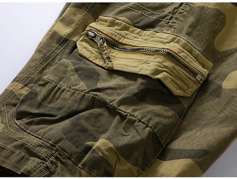 Breeze Camo Cargo Shorts