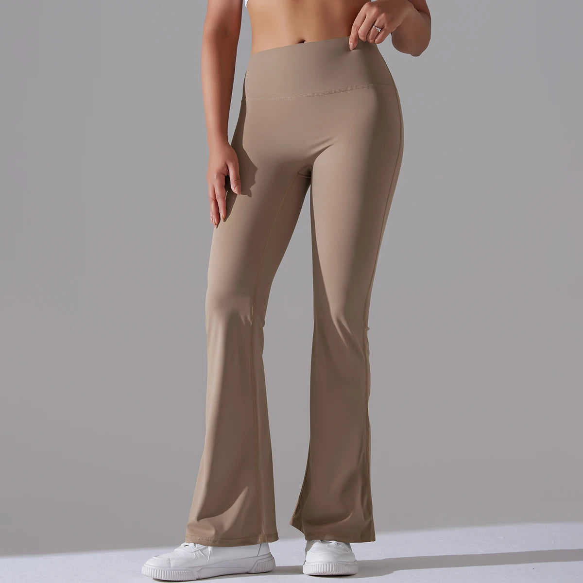 FlareFlow High-Waist Bell Bottom Yoga Pants