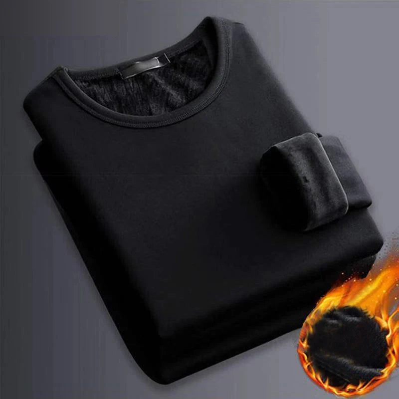 Thermal Velvet Padded T-Shirt