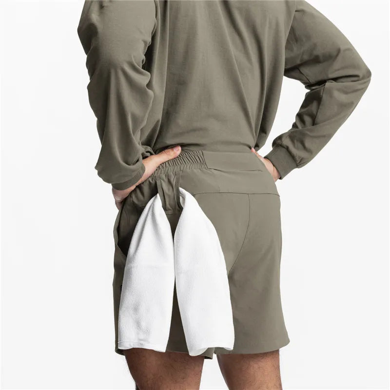 BreezeSwift Quick-Dry Outdoor Running Shorts