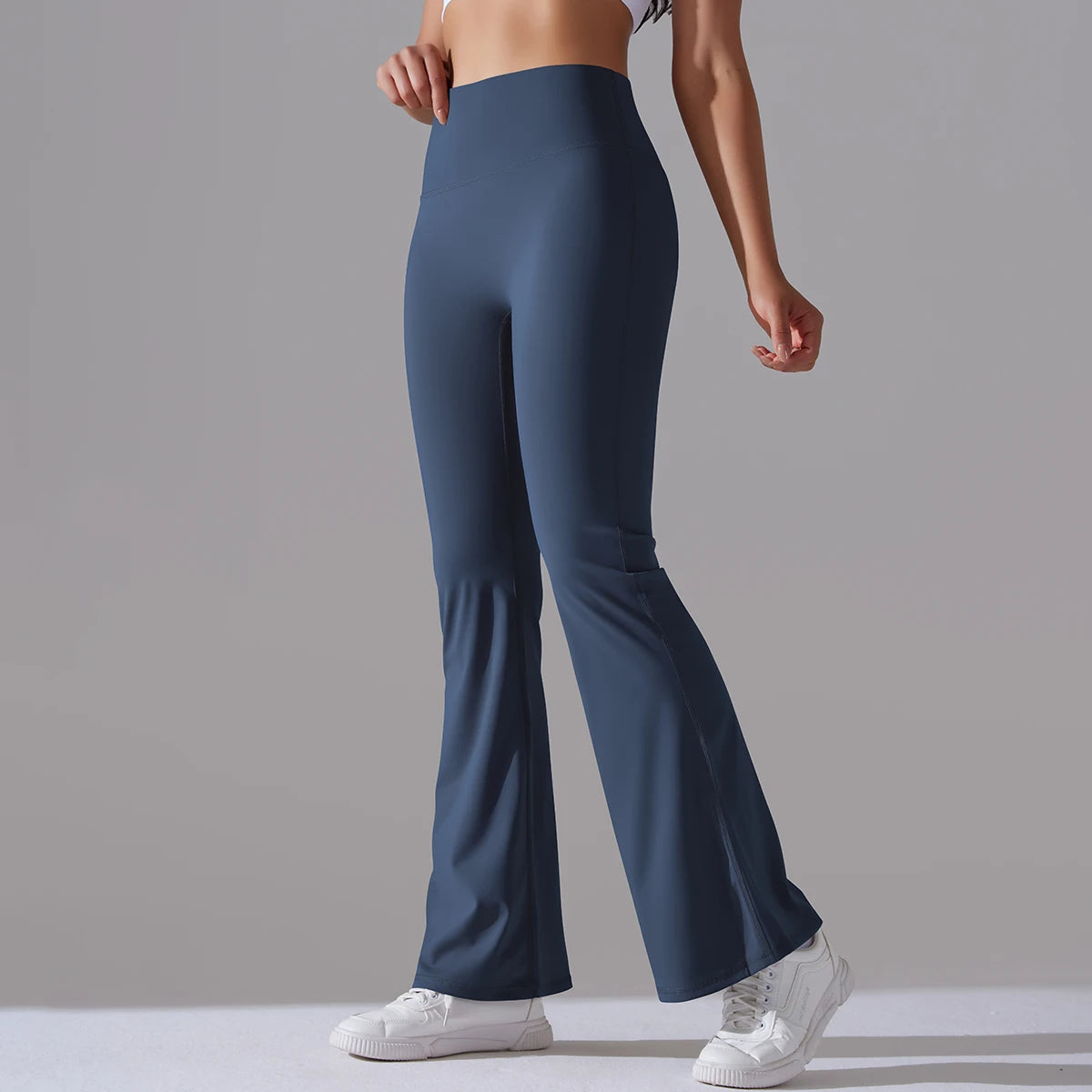 FlareFlow High-Waist Bell Bottom Yoga Pants