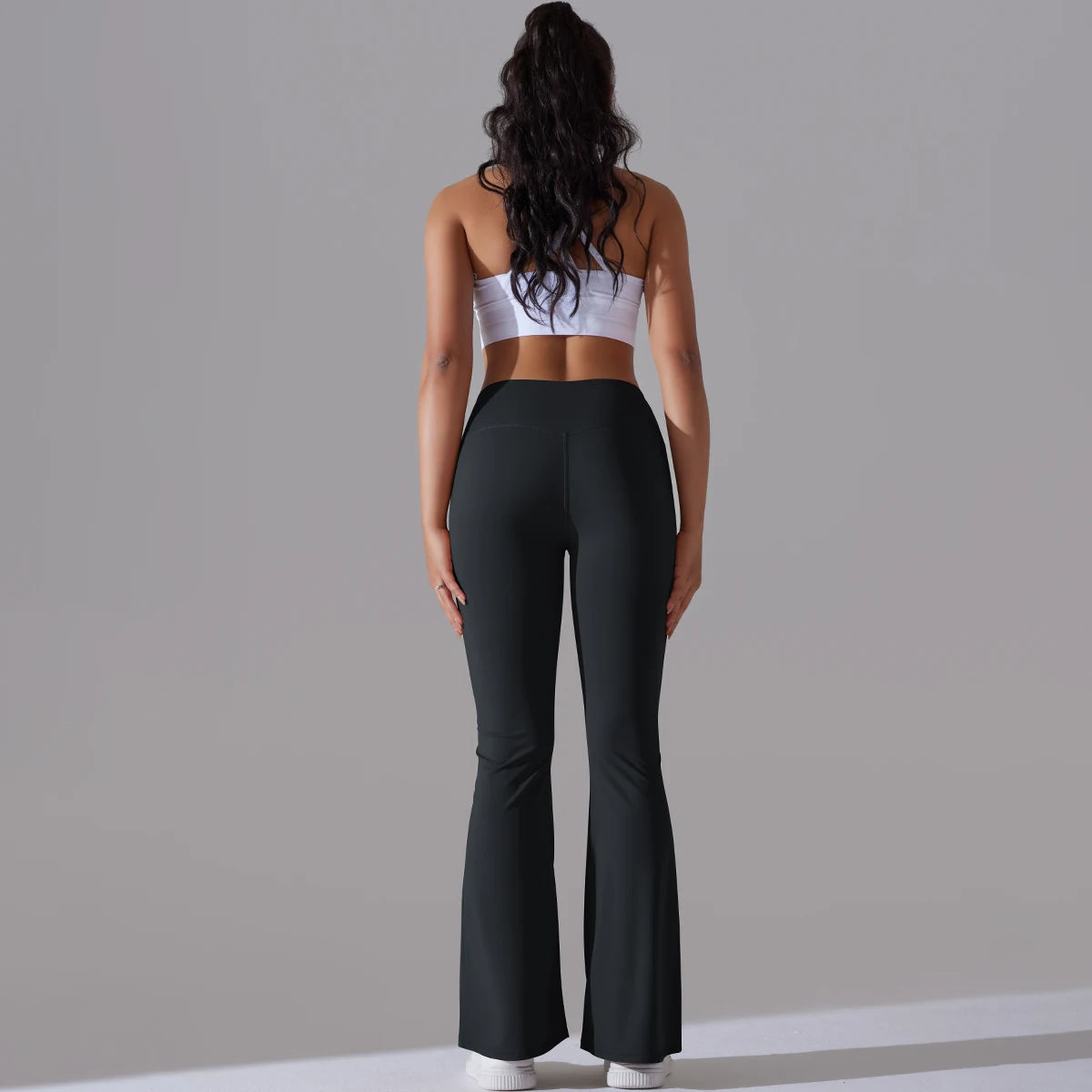 FlareFlow High-Waist Bell Bottom Yoga Pants