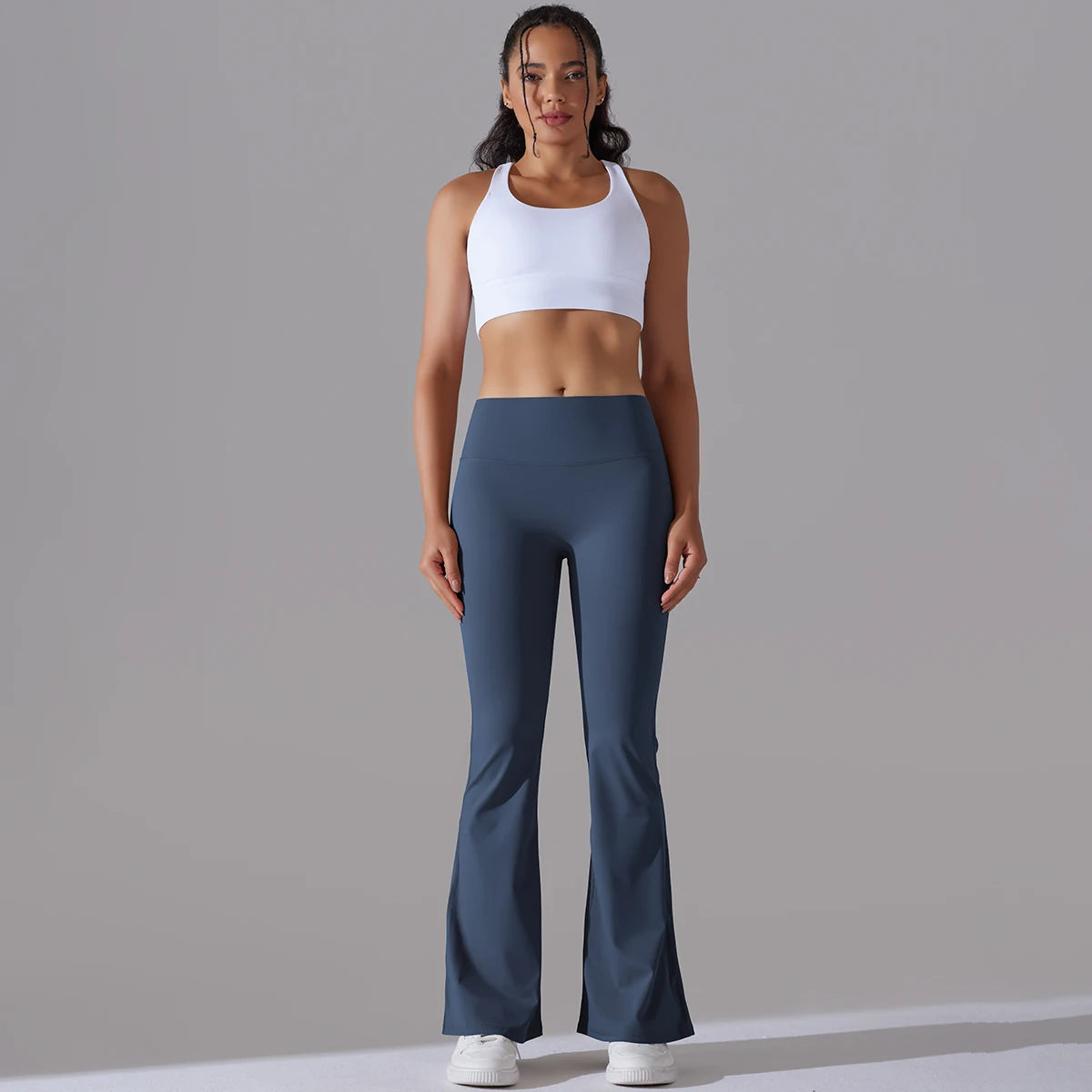 FlareFlow High-Waist Bell Bottom Yoga Pants