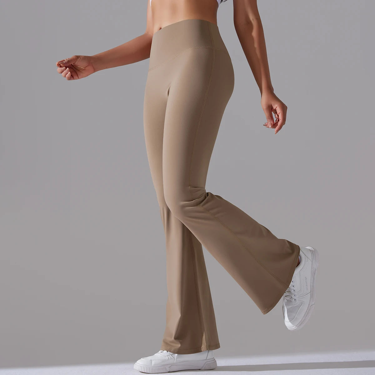 FlareFlow High-Waist Bell Bottom Yoga Pants