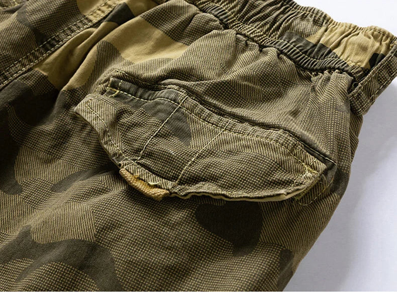 Breeze Camo Cargo Shorts