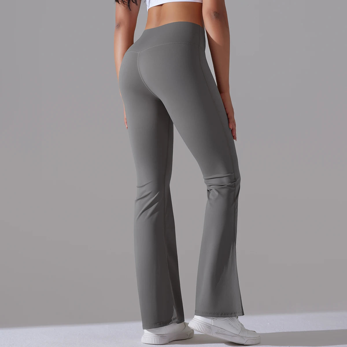 FlareFlow High-Waist Bell Bottom Yoga Pants